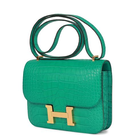 hermes constance vert jade|Hermes constance leather bag.